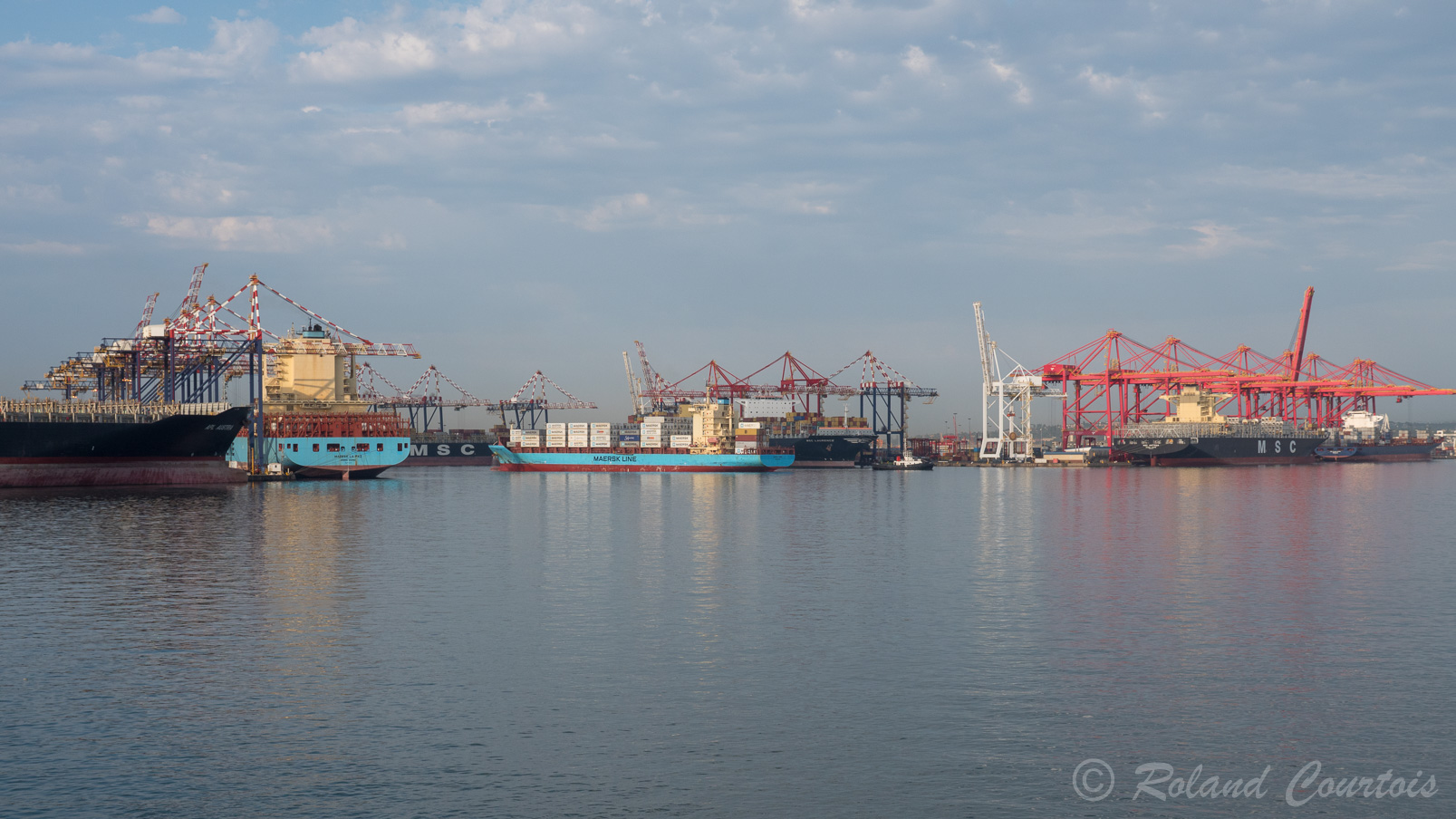 Le port de Durban, le plus grand d'Afrique du Sud.