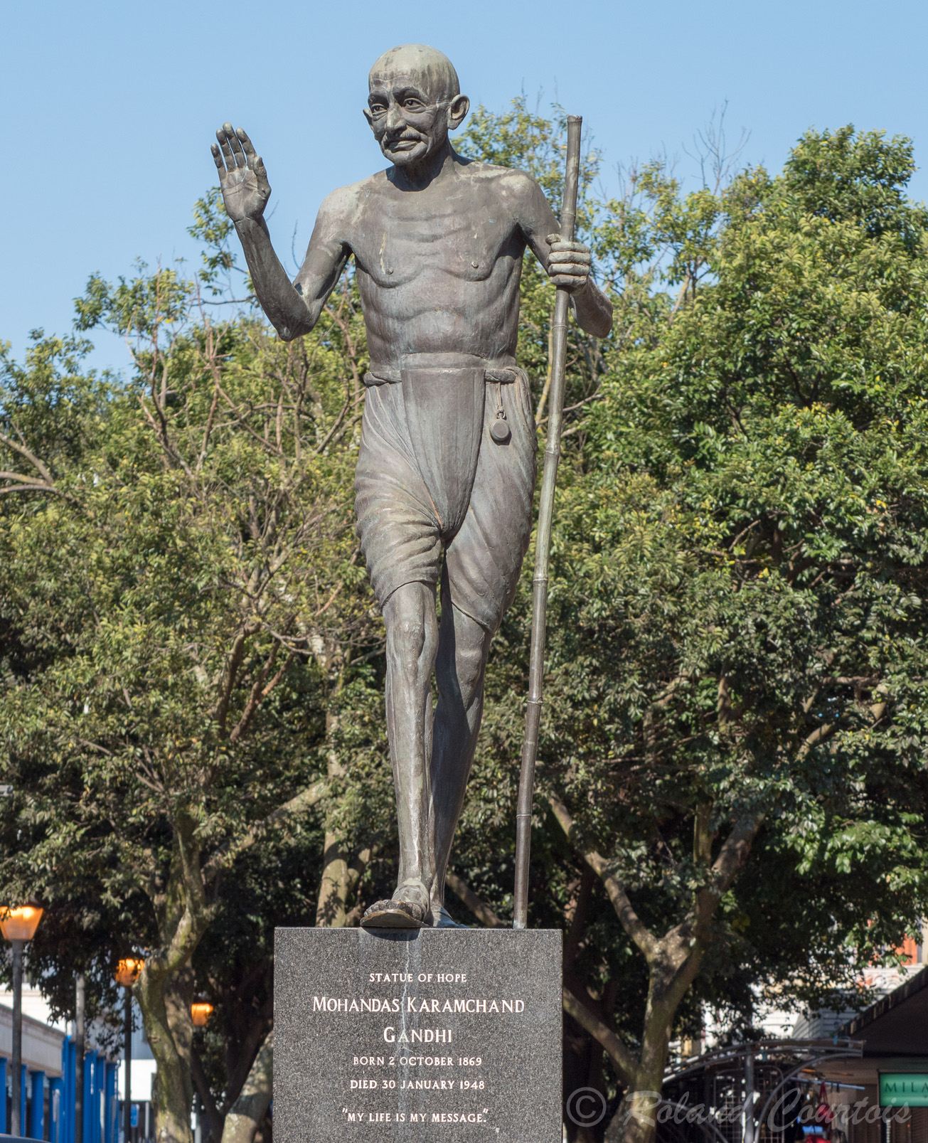 Statue de Mahatma Gandhi