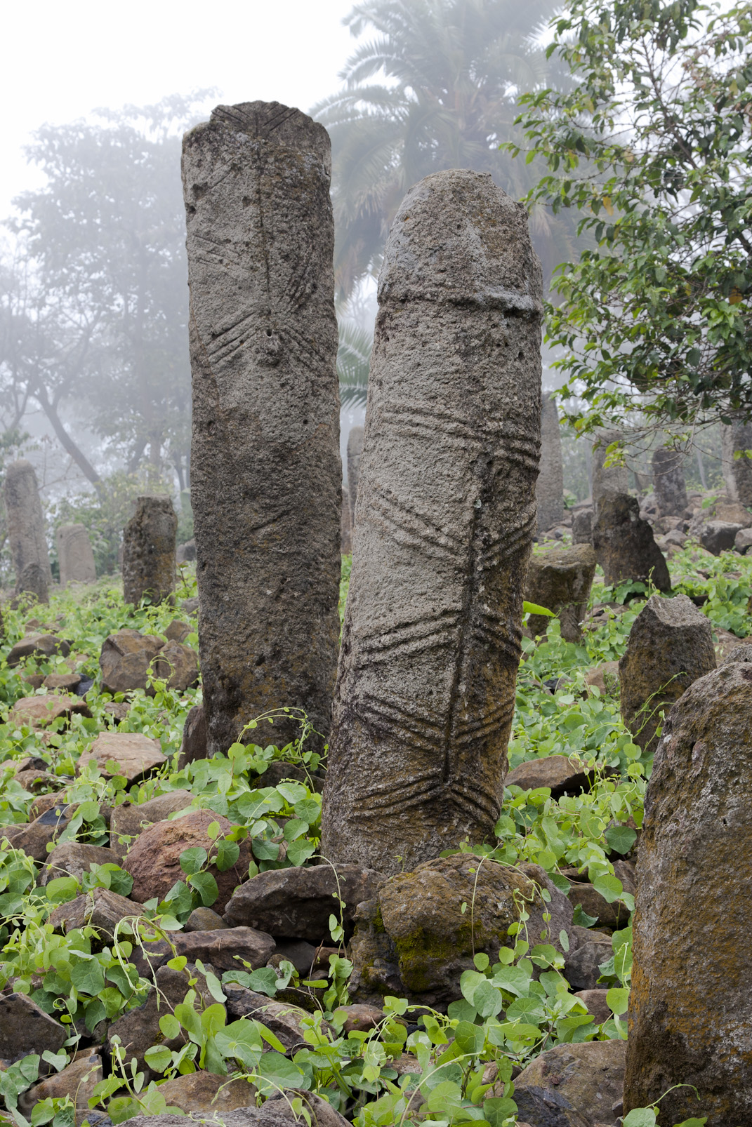 Stèles mégalithiques de Tuto Fela
