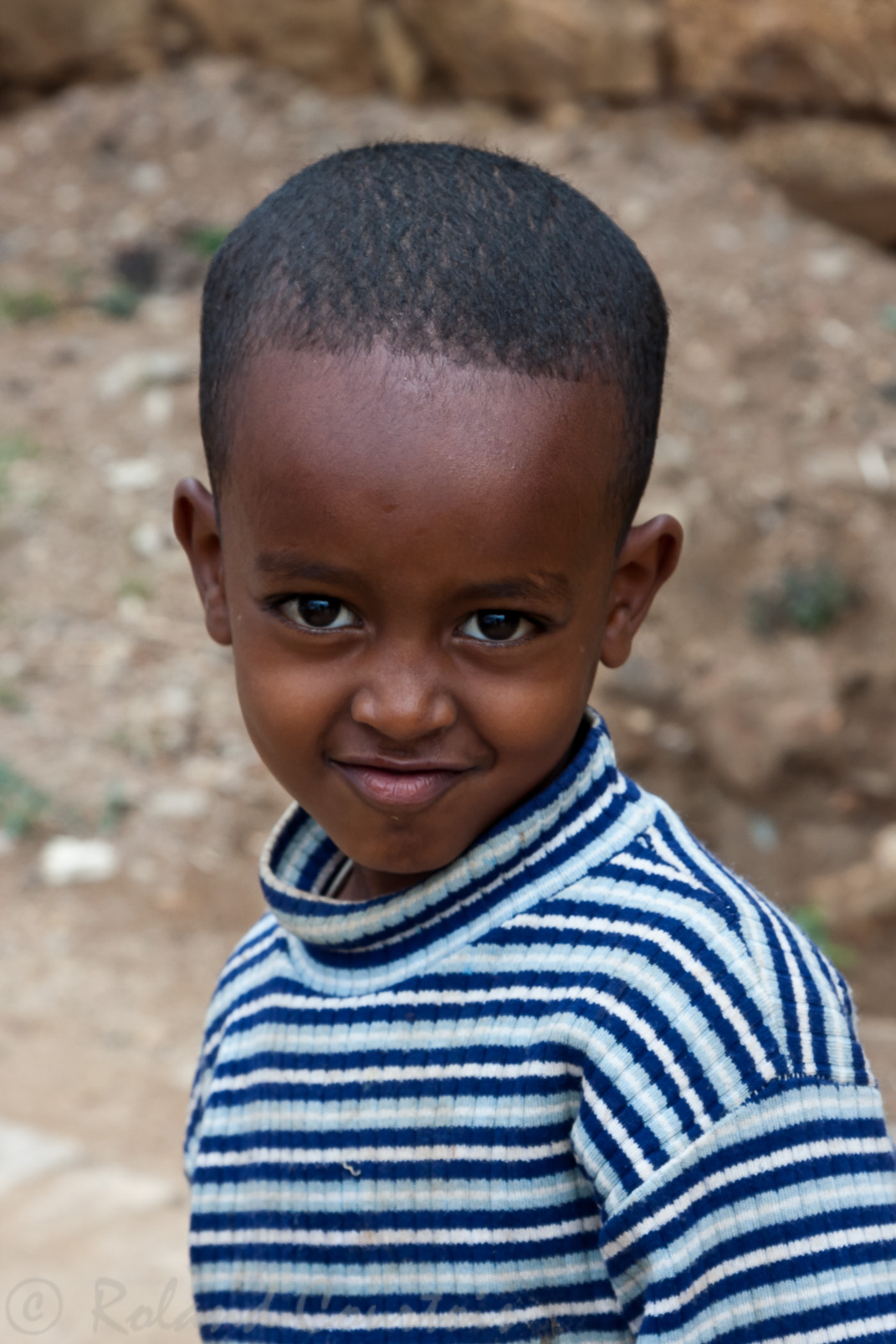 Jeune ethiopien