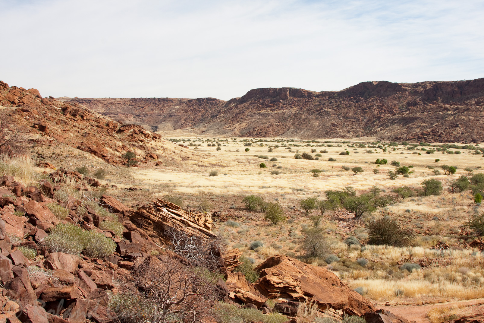 Le site de Twyfelfontein.