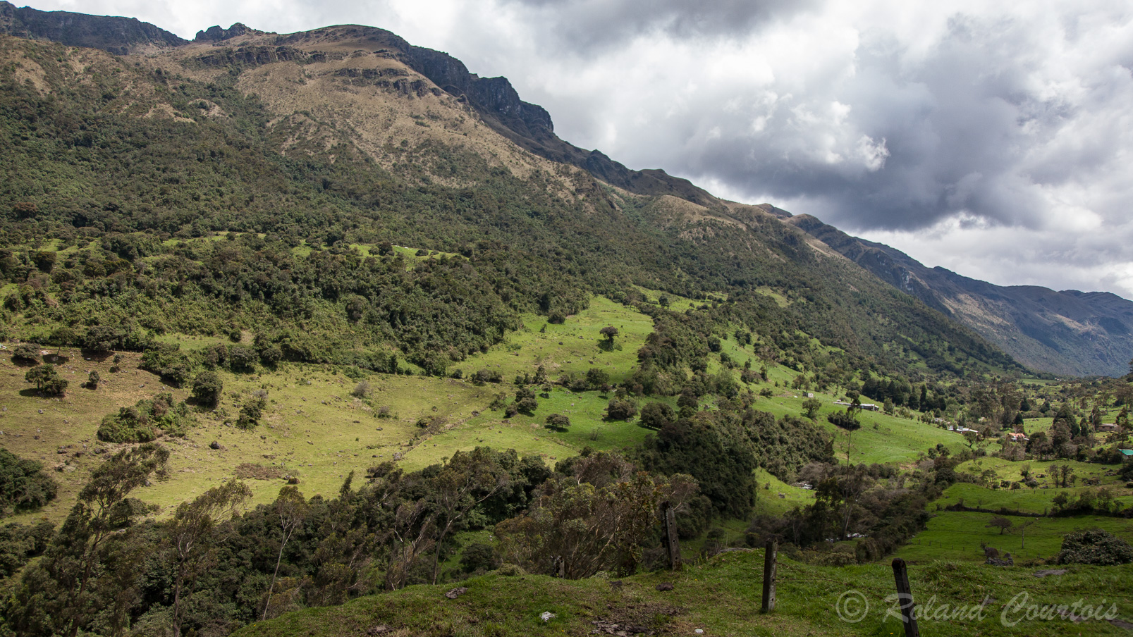 Vallée inter-andine, partie la plus fertile de l'Equateur.