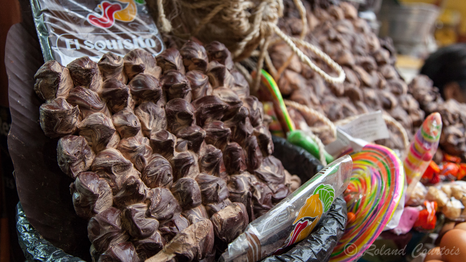 Le fameux chocolat équatorien à 100% de cacao.
