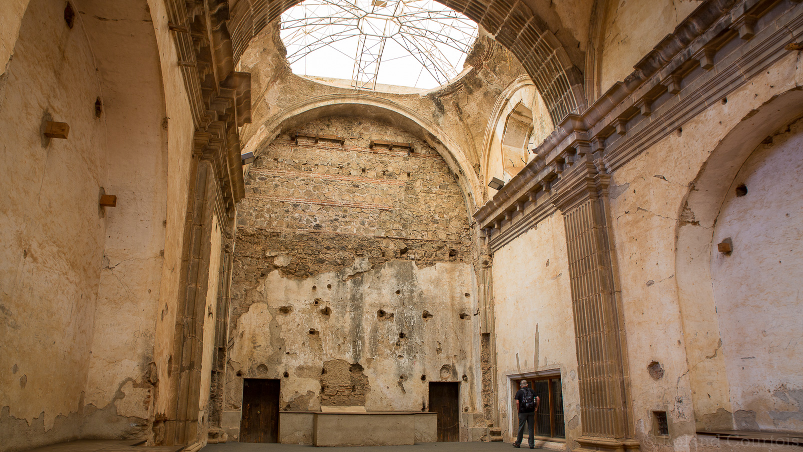 Couvento Capuchinas :ruines de l''église du 18ème siècle