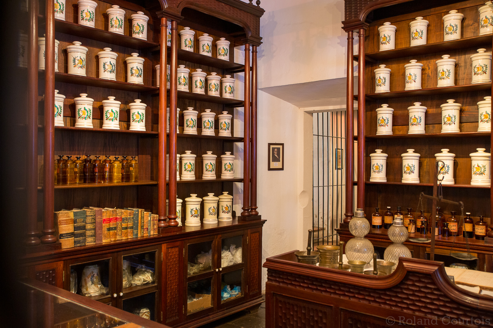 Musée du couvent Santo Domingo : Pharmacie
