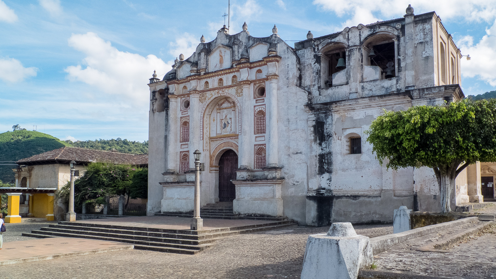 Eglise de San Juan Obispo., proche de Antigua