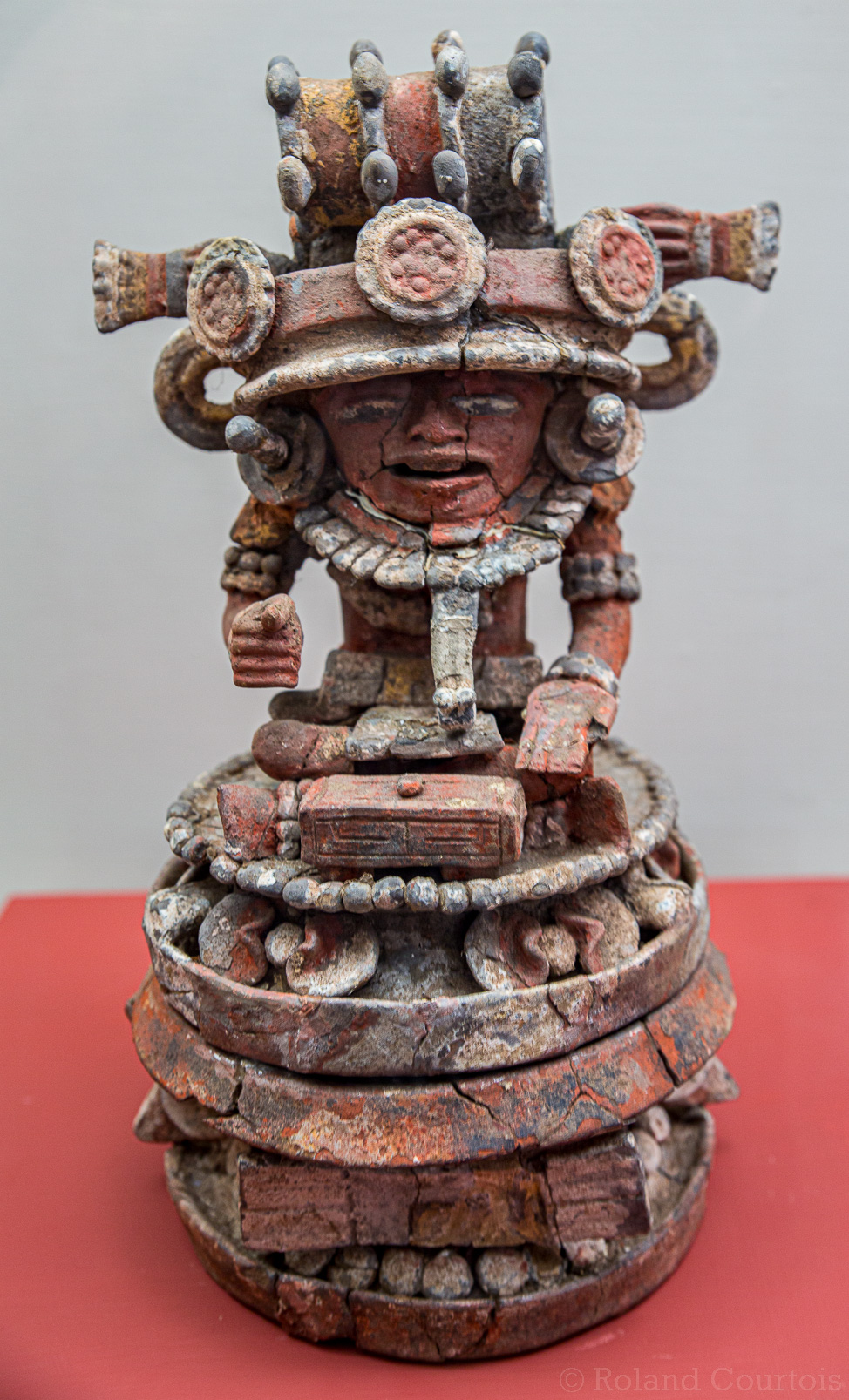 Encensoir antropomorphe  Style Teotihuacan(250 - 600 ).