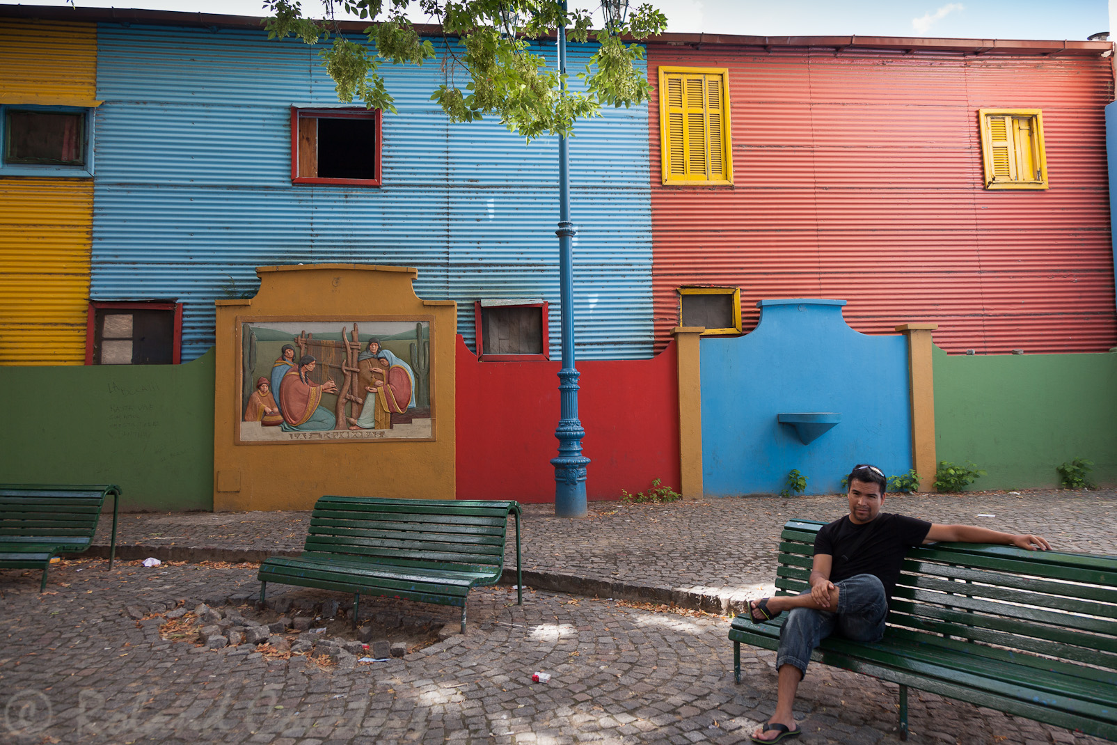 Quartier de la Boca, quartier des artistes de Buenos Aires.