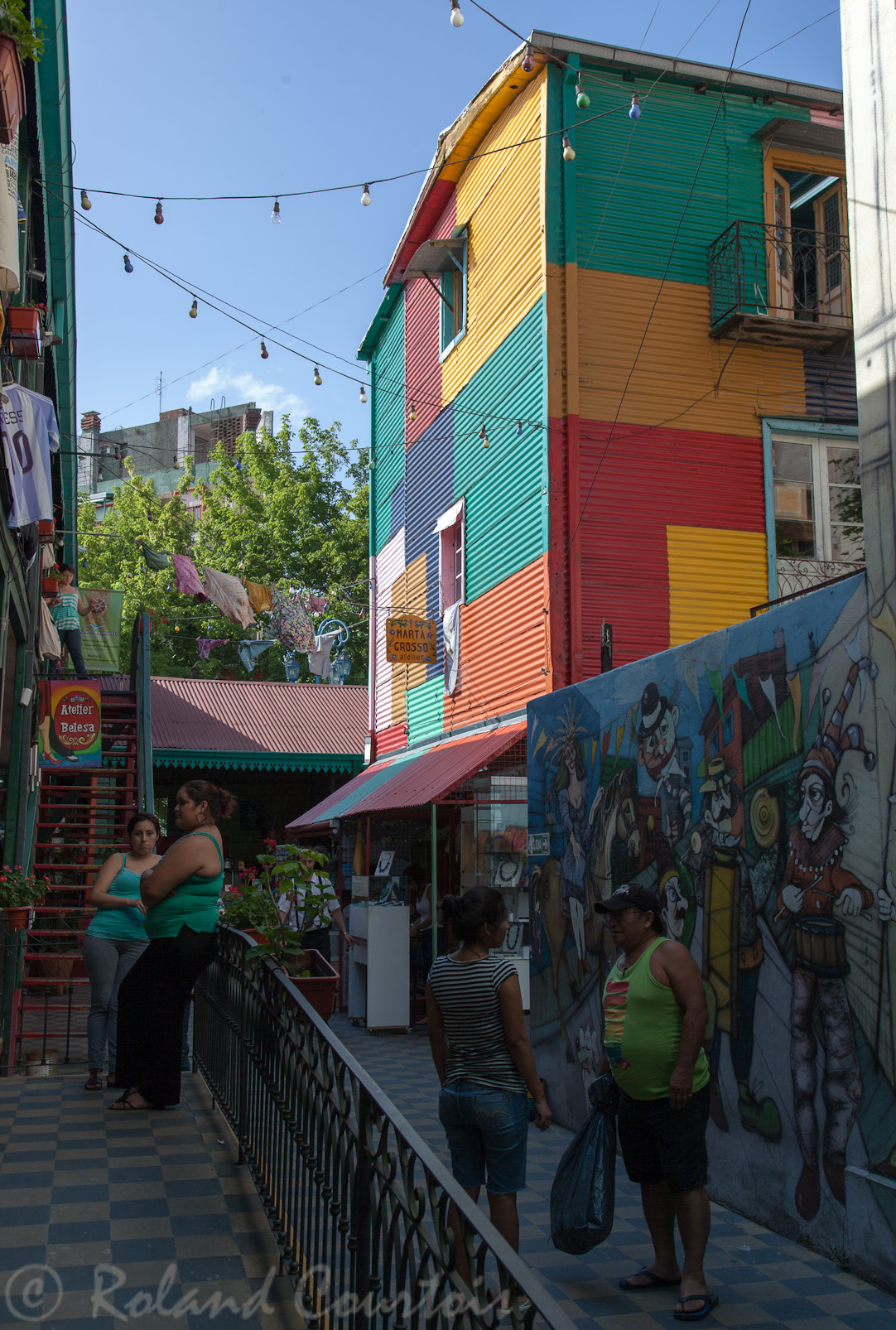 Quartier de la Boca, quartier des artistes de Buenos Aires.