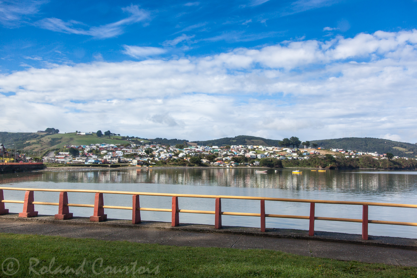 Vue générale sur la ville d'Ancud