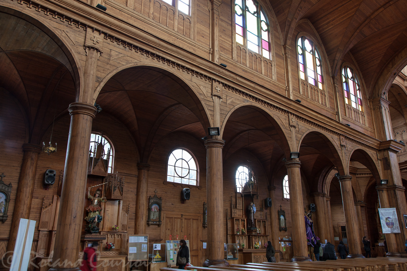 Eglise de Castro sur l'île de Chiloe