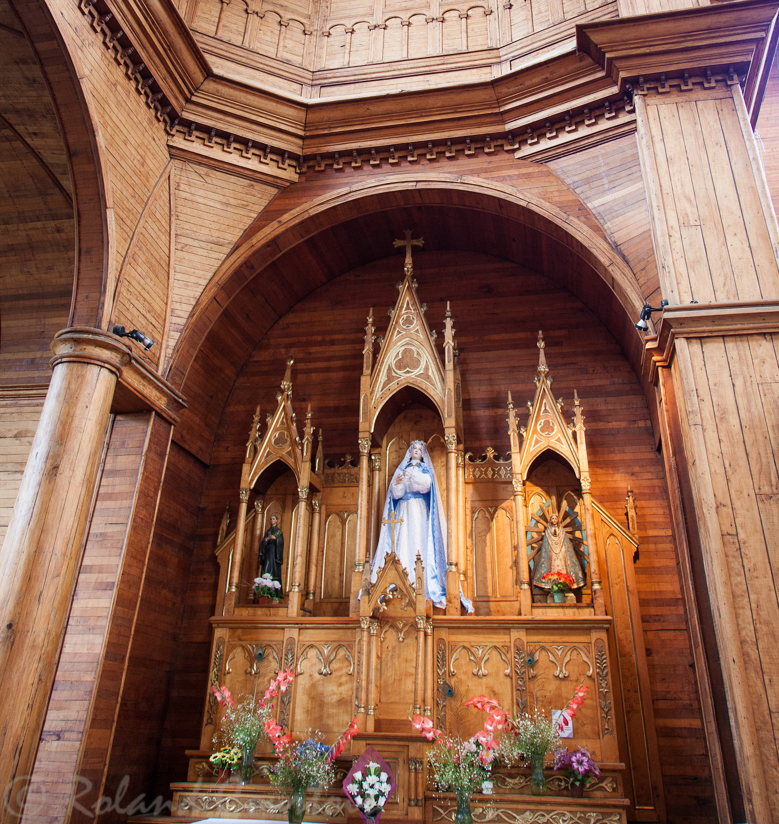 Eglise de Castro sur l'île de Chiloe