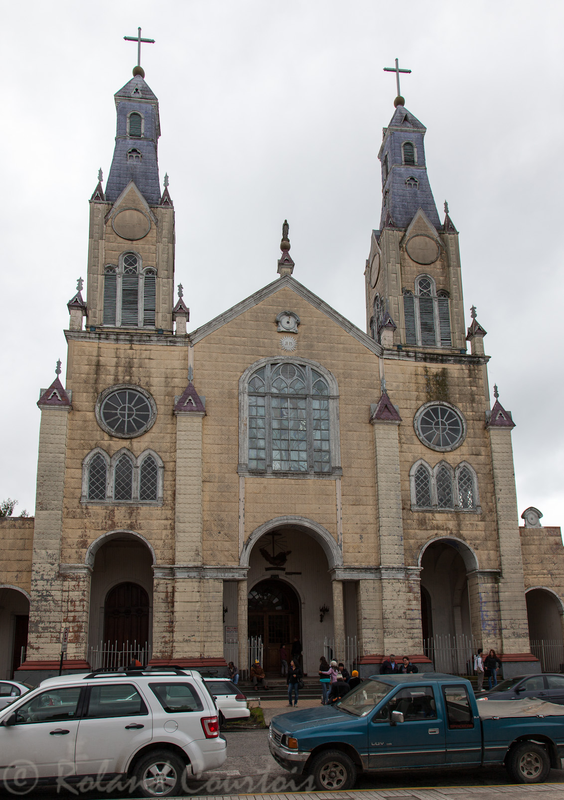 Eglise de Castro sur l'île de Chiloe