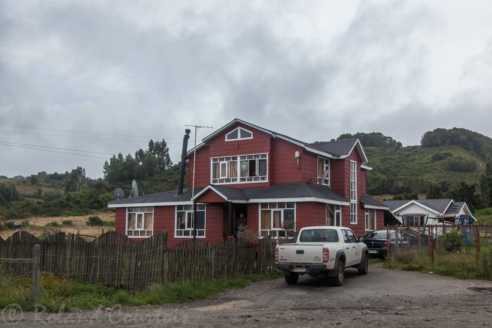 Sur l'île de Chiloé, toutes les constructions sont en bois.