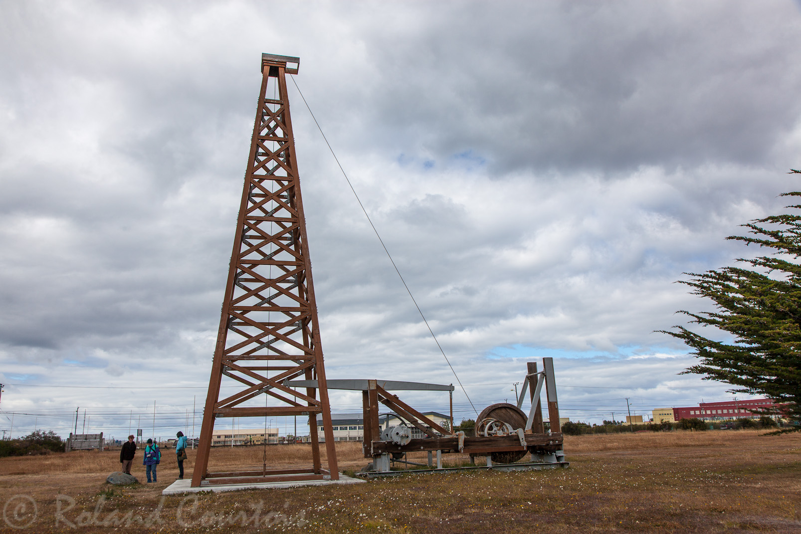 Institut patagonique: système d'extraction du pétrole.