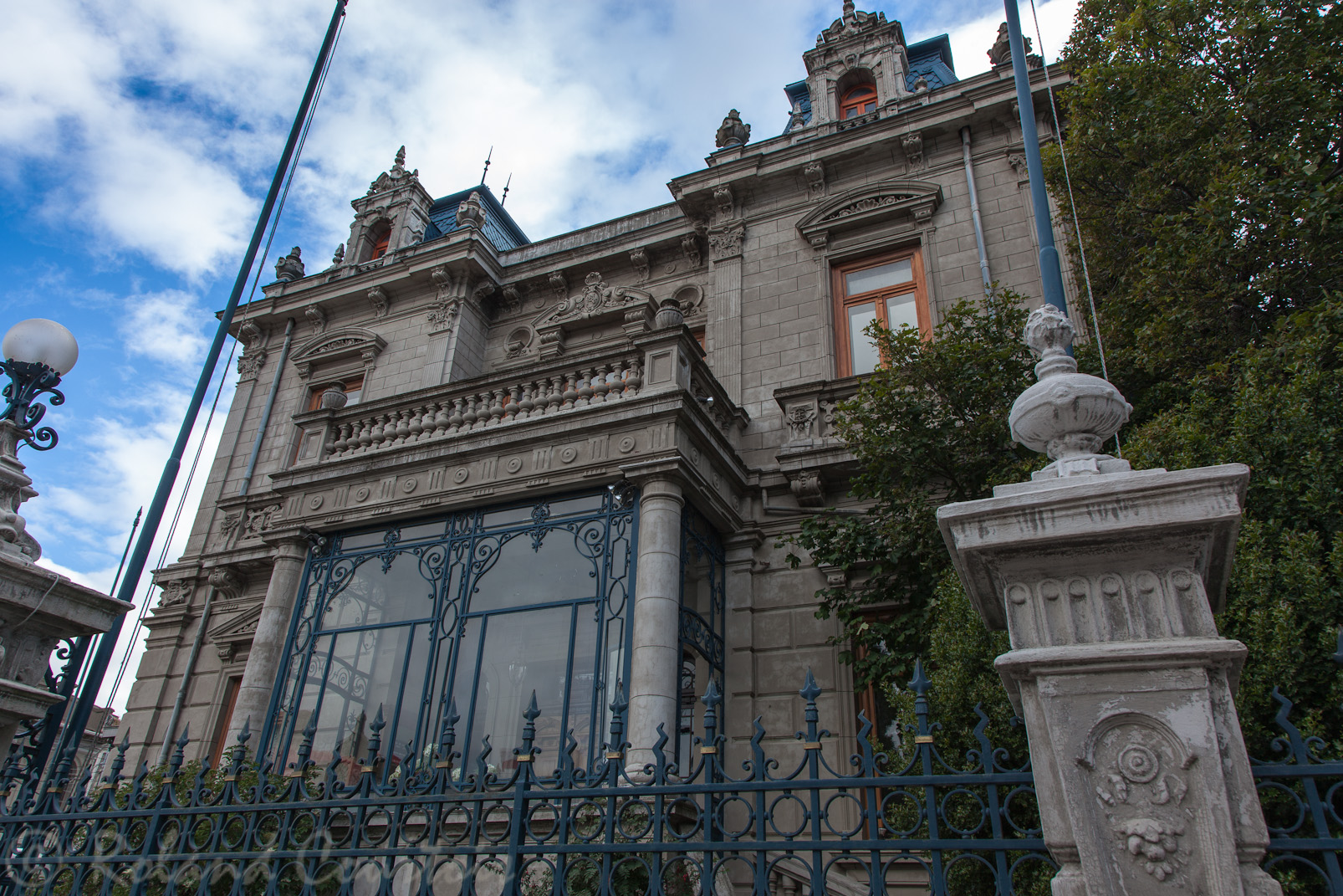Palais Sara Braun. Quelques maisons de style art nouveau agrémentent la ville de Punta Arenas