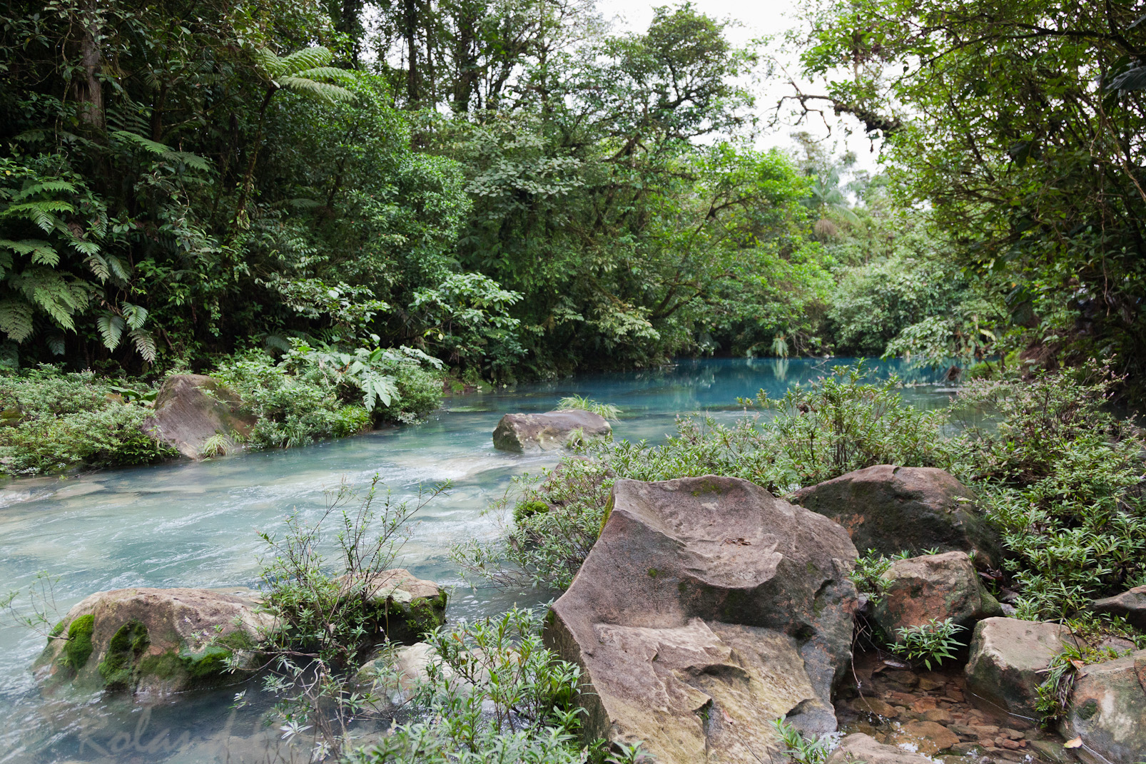 Lagon bleu, Rio Celeste