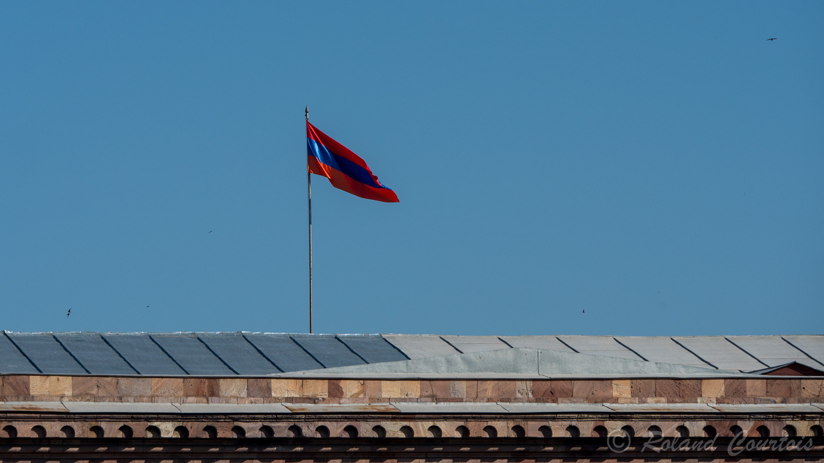 Drapeau de l'Arménie.