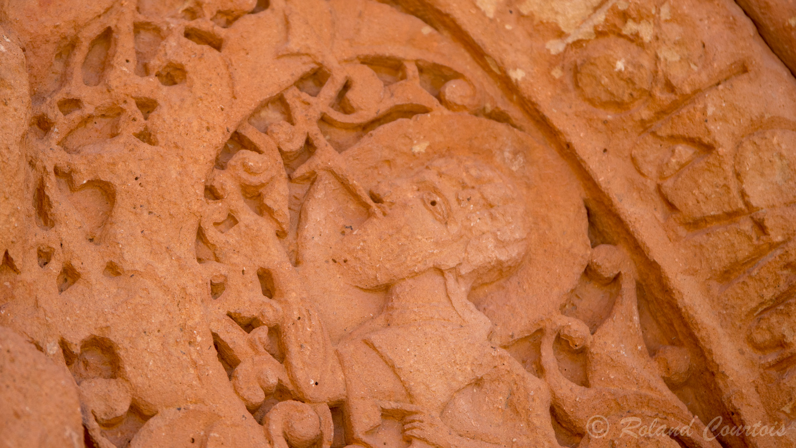 Monastère de Noravank. Eglise de Saint Jean le Précurseur. A droite du prophète Isaïe.