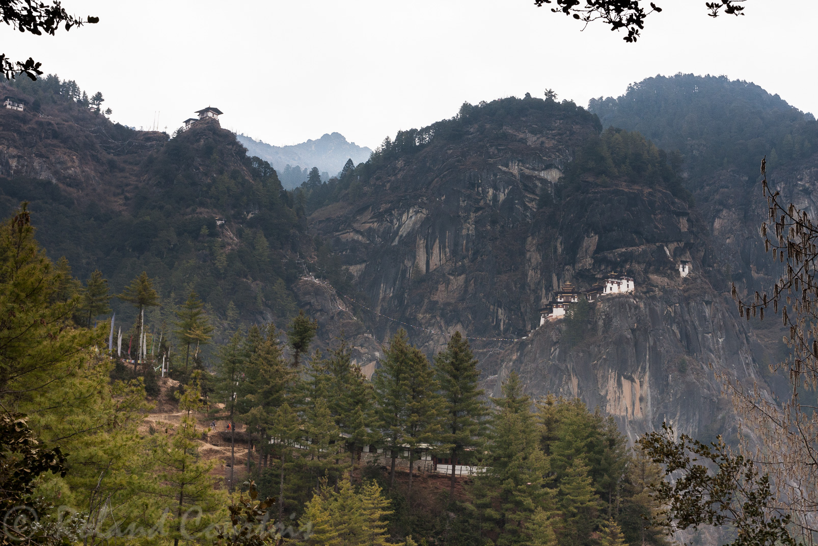 Vue sur la "Tanière du Tigre"