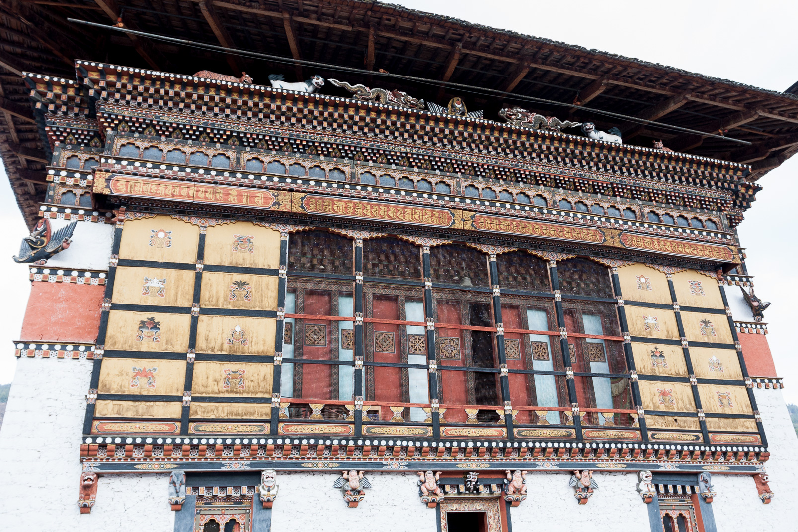Le Tashichoedzong, « la forteresse de l’auspicieuse religion ».