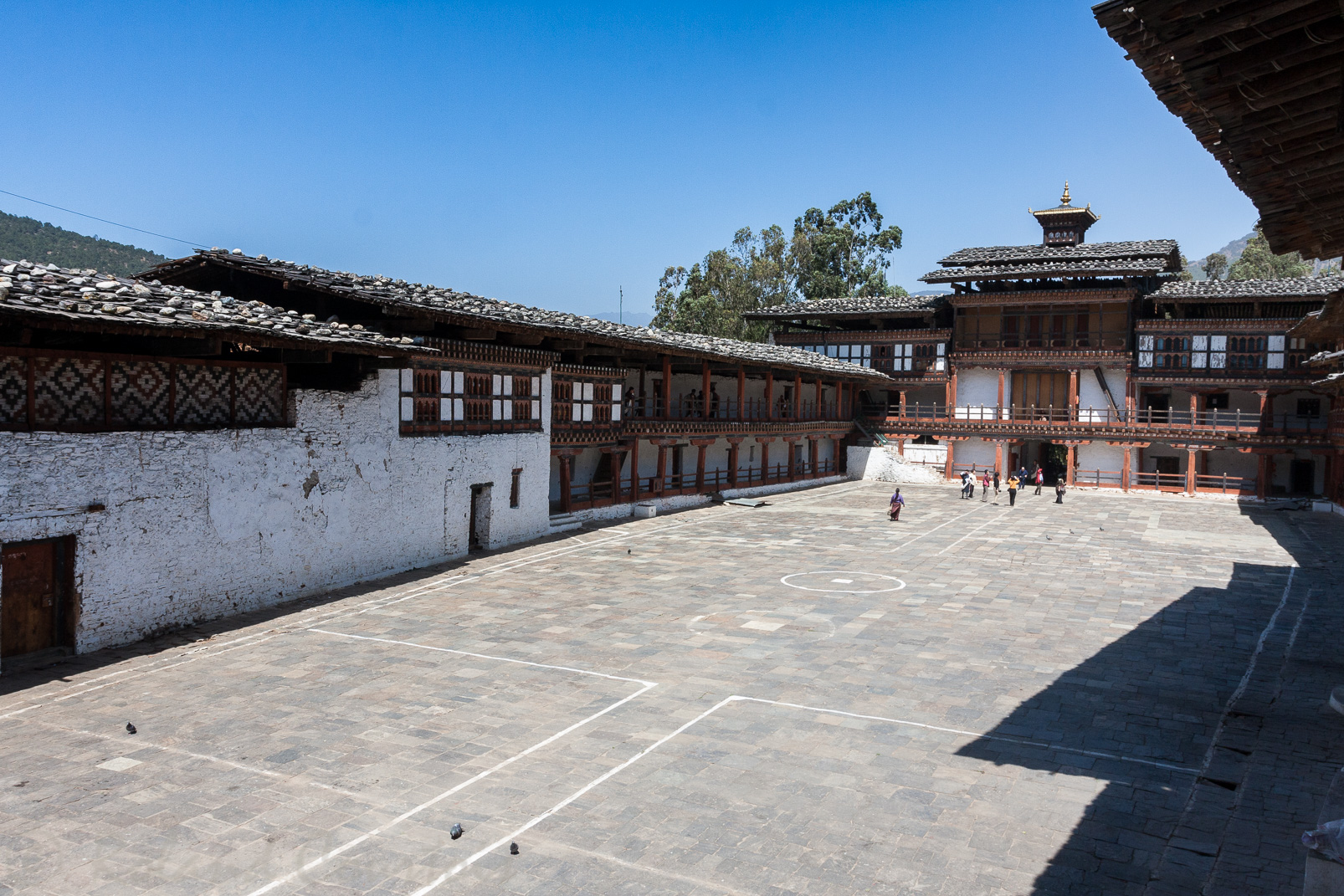 Dzong de Wangduephodrang (mars 2011)
