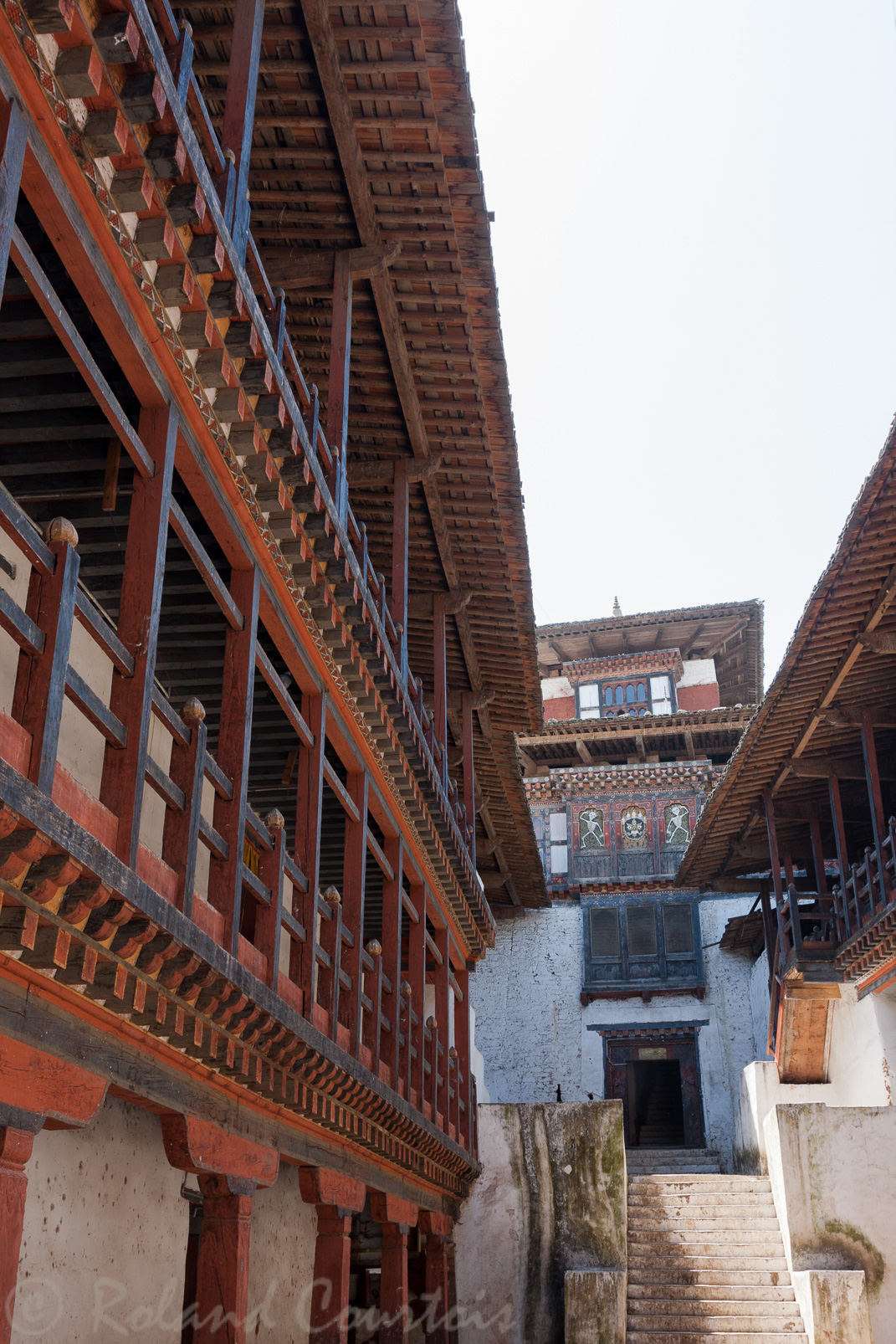 Dzong de Wangduephodrang en mars 2011.
