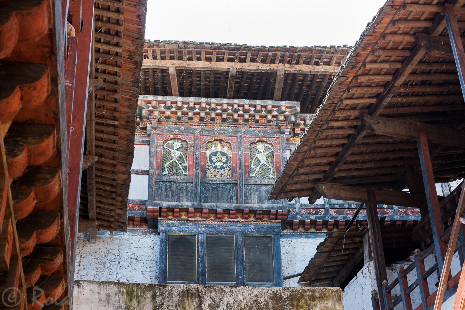 Dzong de Wangduephodrang en mars 2011.