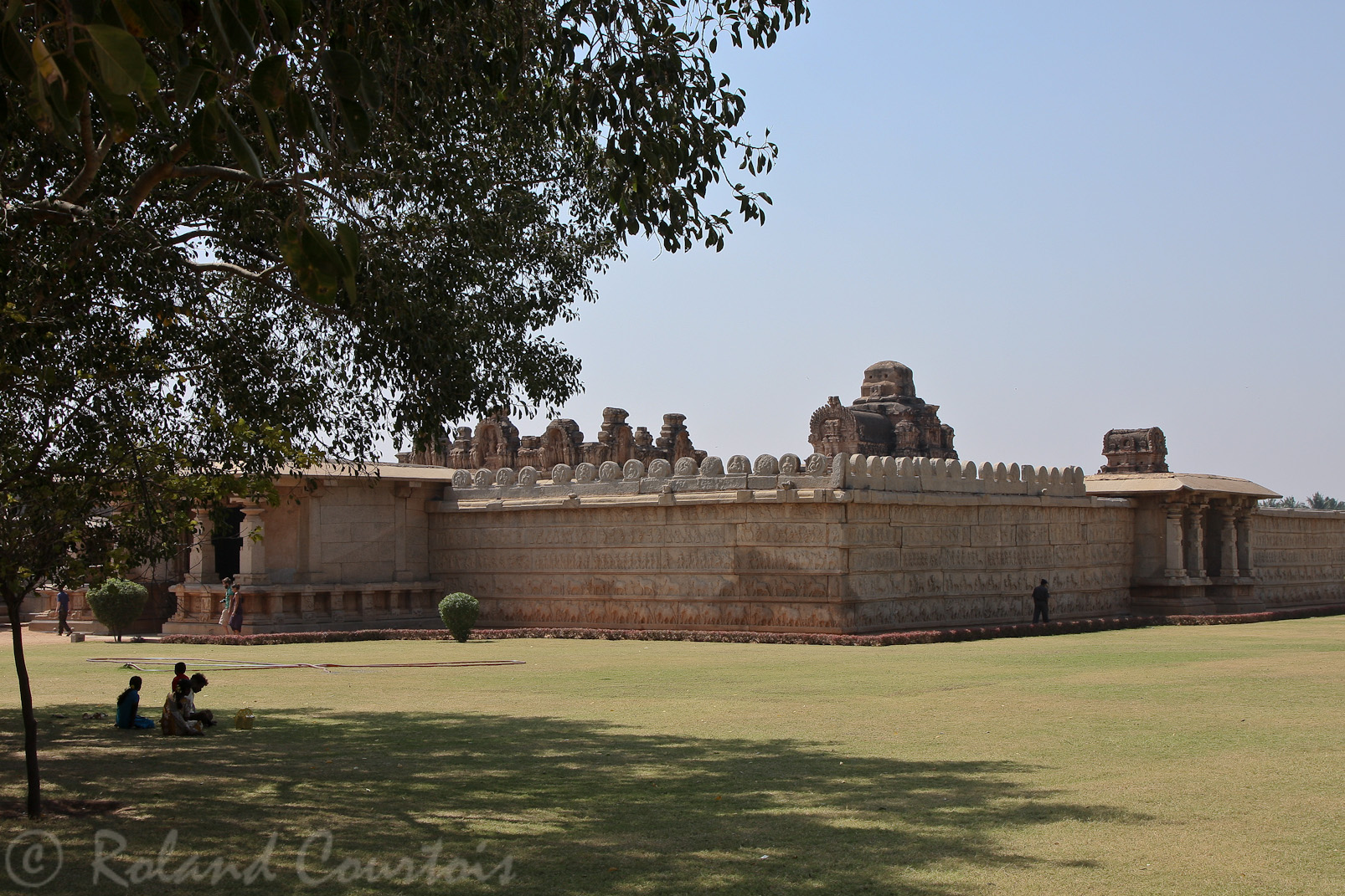 Temple de Hazara Rama: ce temple aux "1.000 Ramas" était la chapelle royale de Vijayanagar.