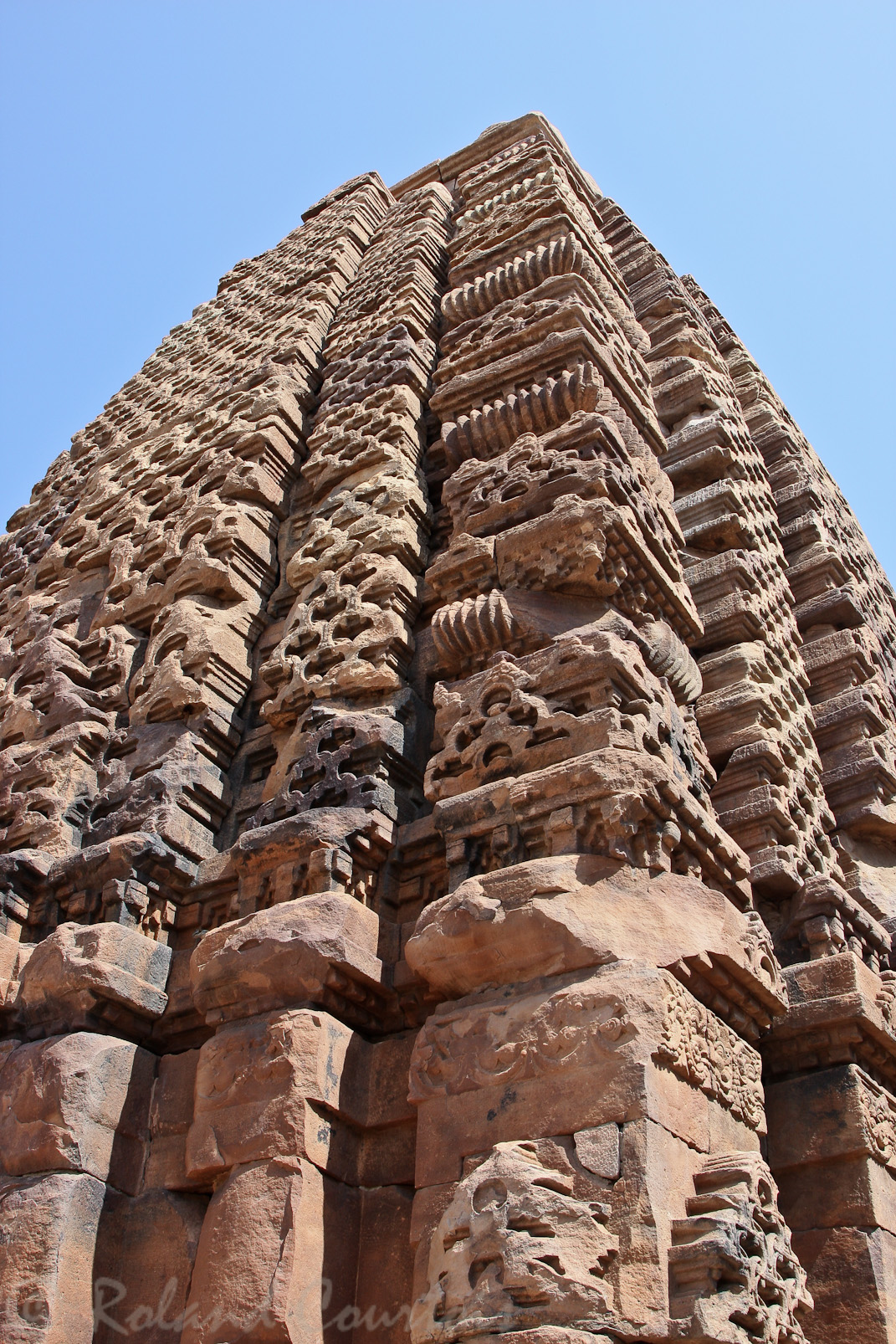 Temple de Kashivisvanath: détails du shikhara.