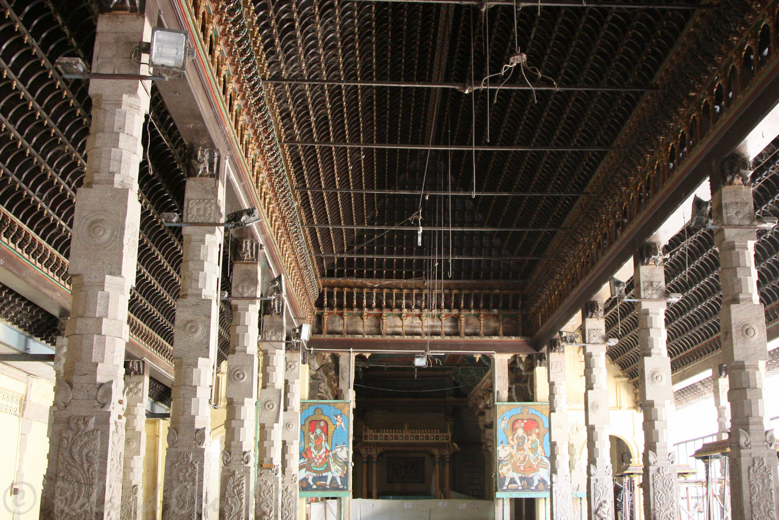 Temple de Minakshi: salle des mariages.