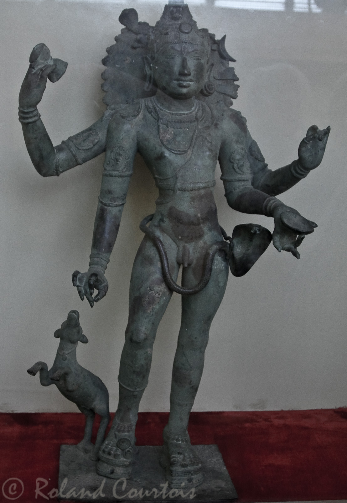 Bronze Cholas. Bikshatanar, Shiva nu en ascète mendiant.