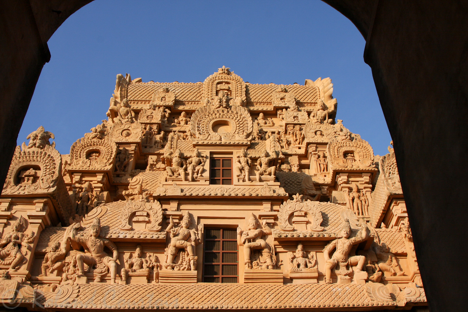 Temple de Brihadishwara: détails du premier gopuram