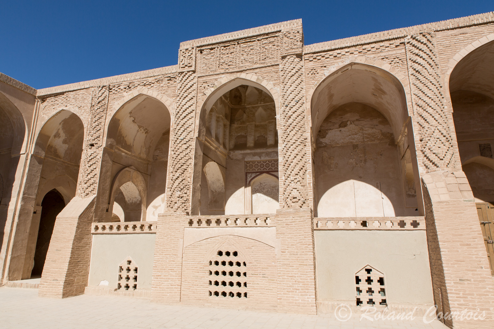 Naein. Mosquée du Vendredi, une des plus anciennes d'Iran.