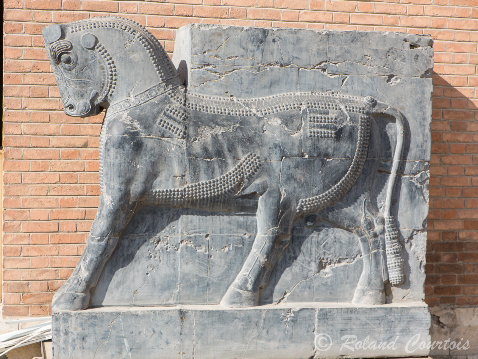 Musée archéologique Téhéran: Bas-relief