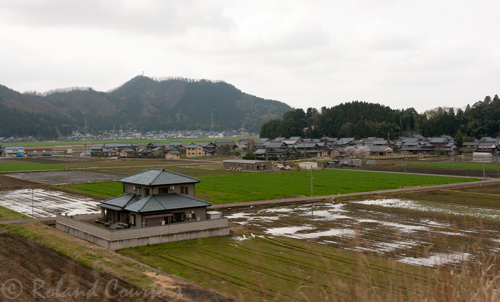Paysage de l'ouest de Honshu.