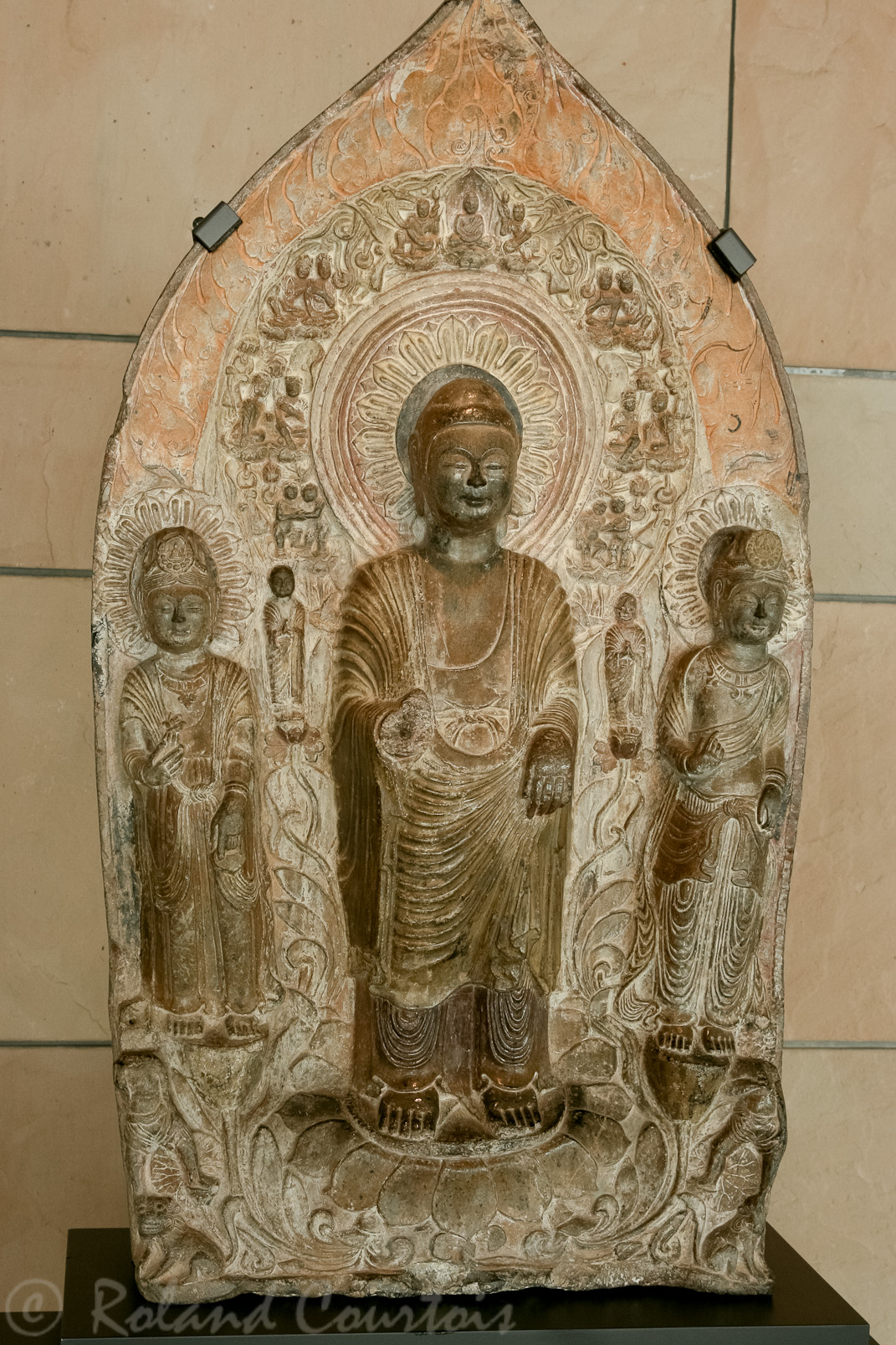Triade bouddhiste du musée MOA