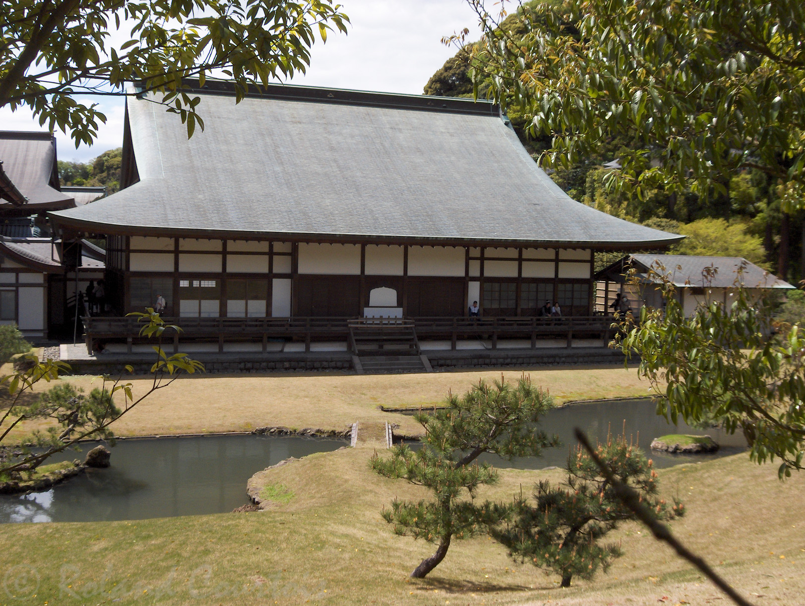 Hojo, est le bâtiment principal du Kencho-ji.