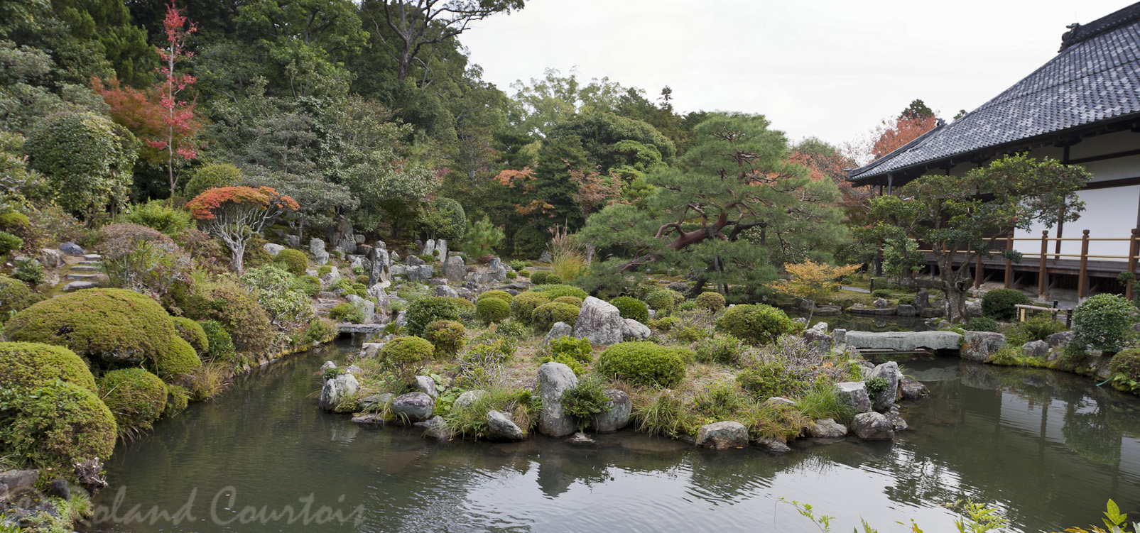 Temple Toji-in, jardin zen