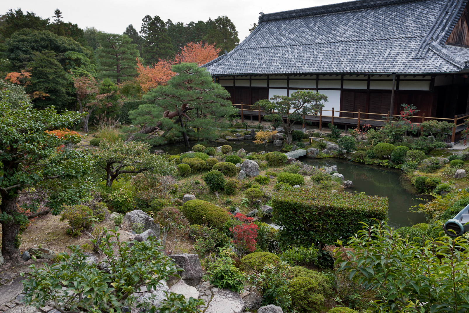 Temple Toji-in, jardin zen