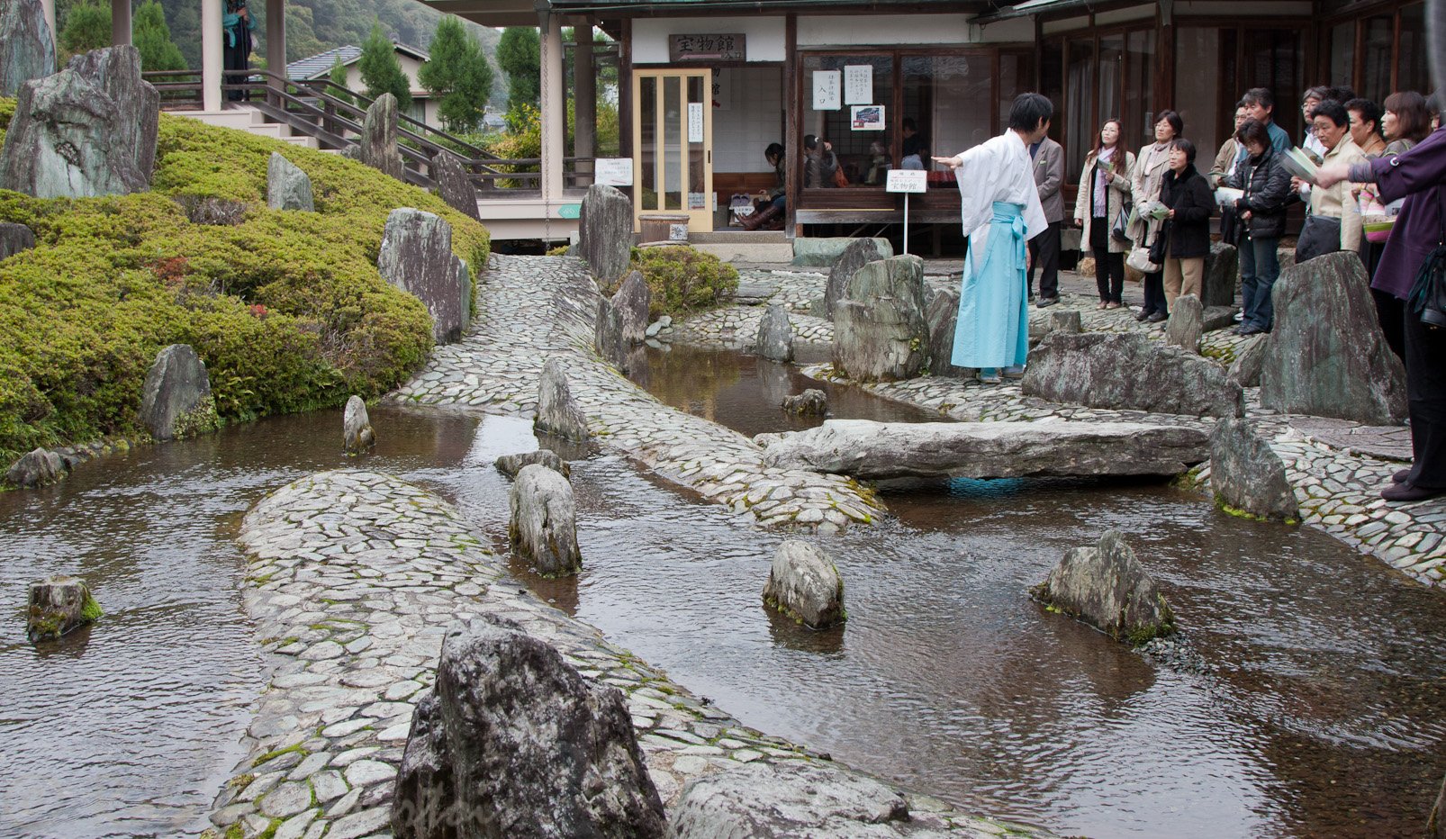 Temple Matsua Taisha, Jardin zen.