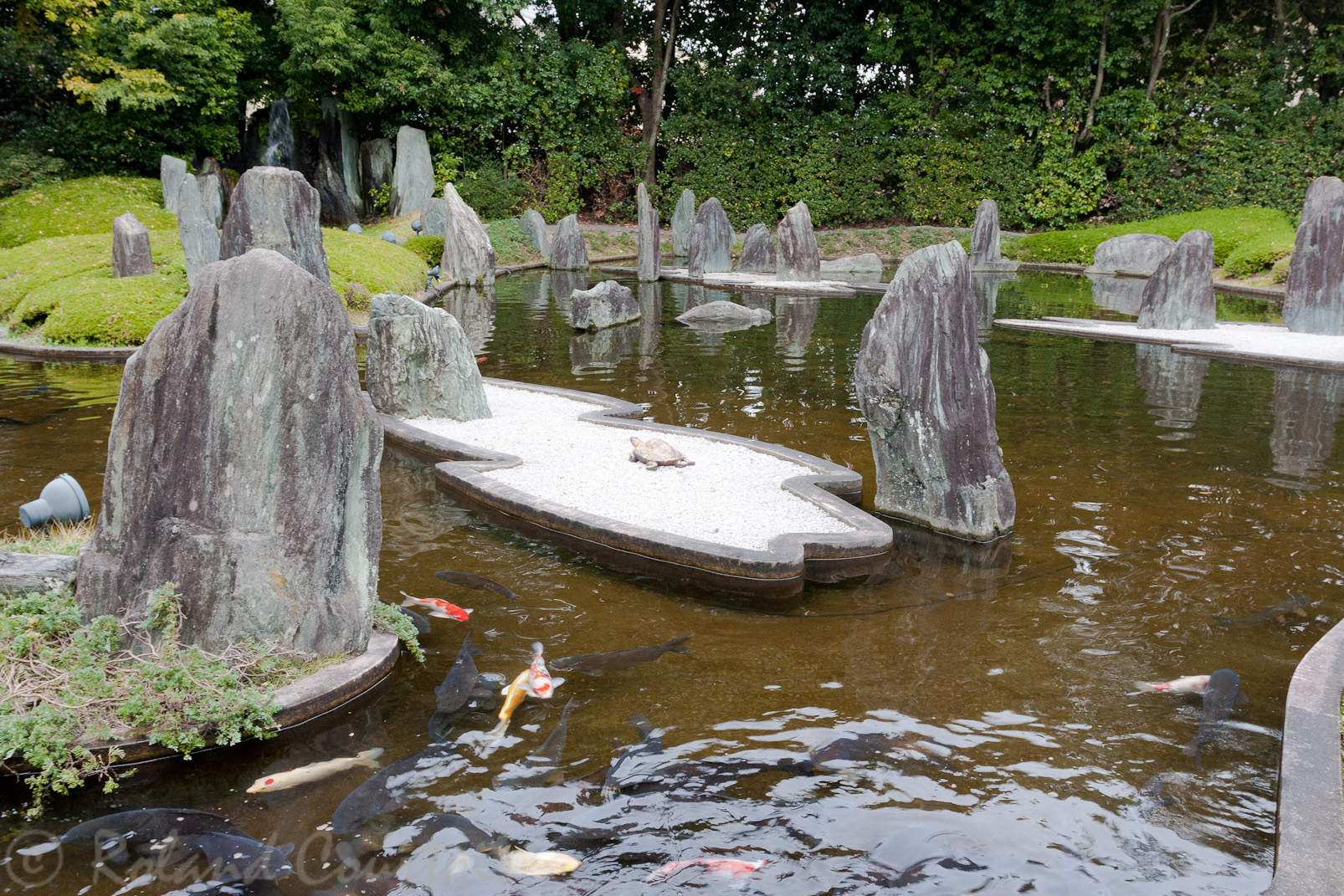 Temple Matsua Taisha, Jardin zen.