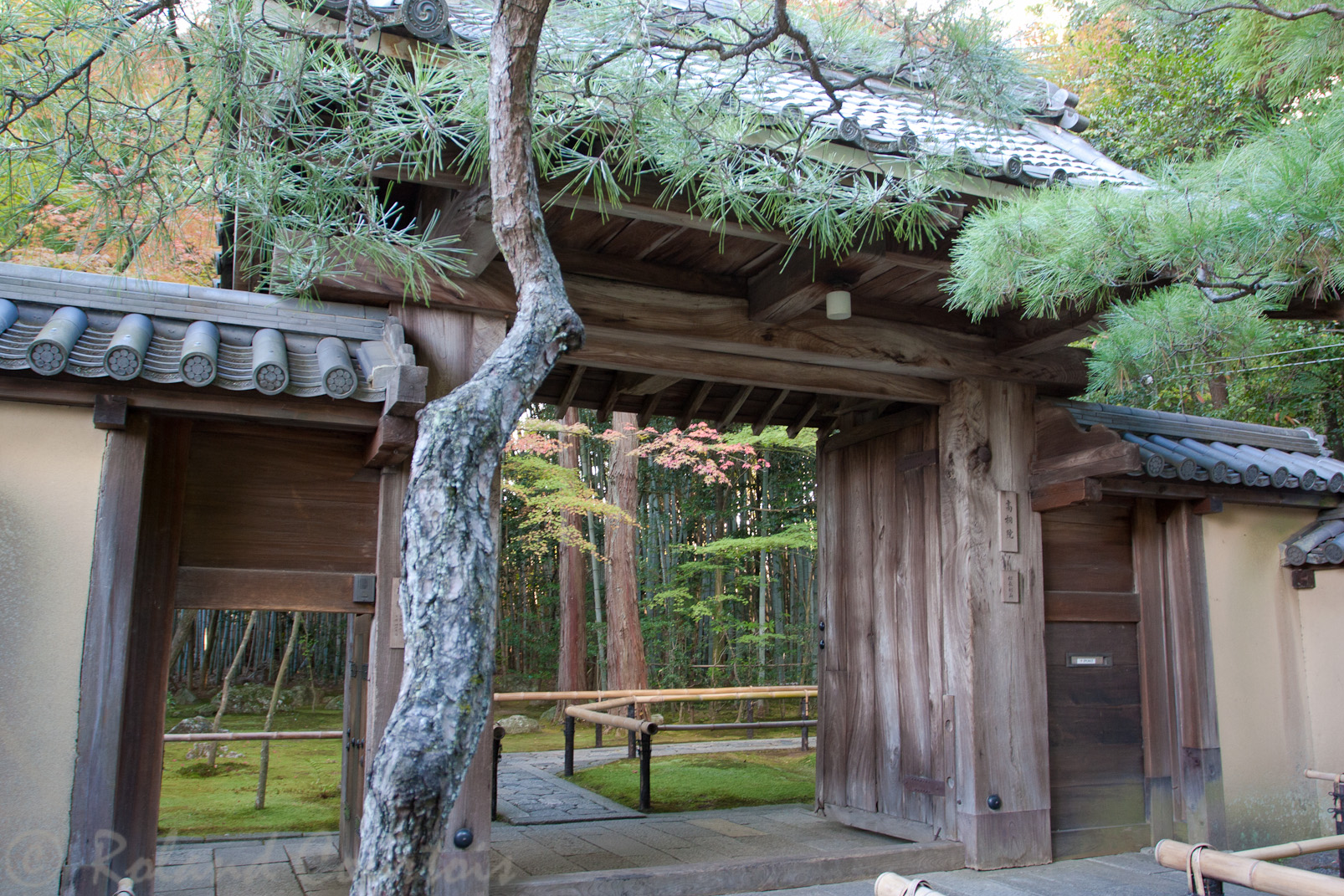 Temple Daitoku-ji, entrée du sous-temple Zuiho-in.