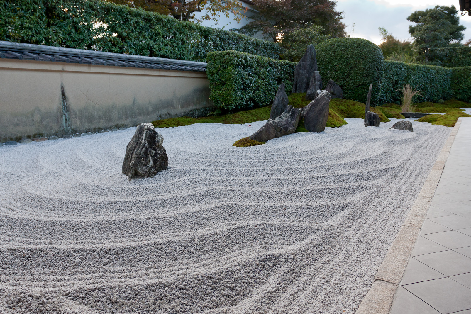 Temple Daitoku-ji, Jardin zen du sous-temple Zuiho-in.