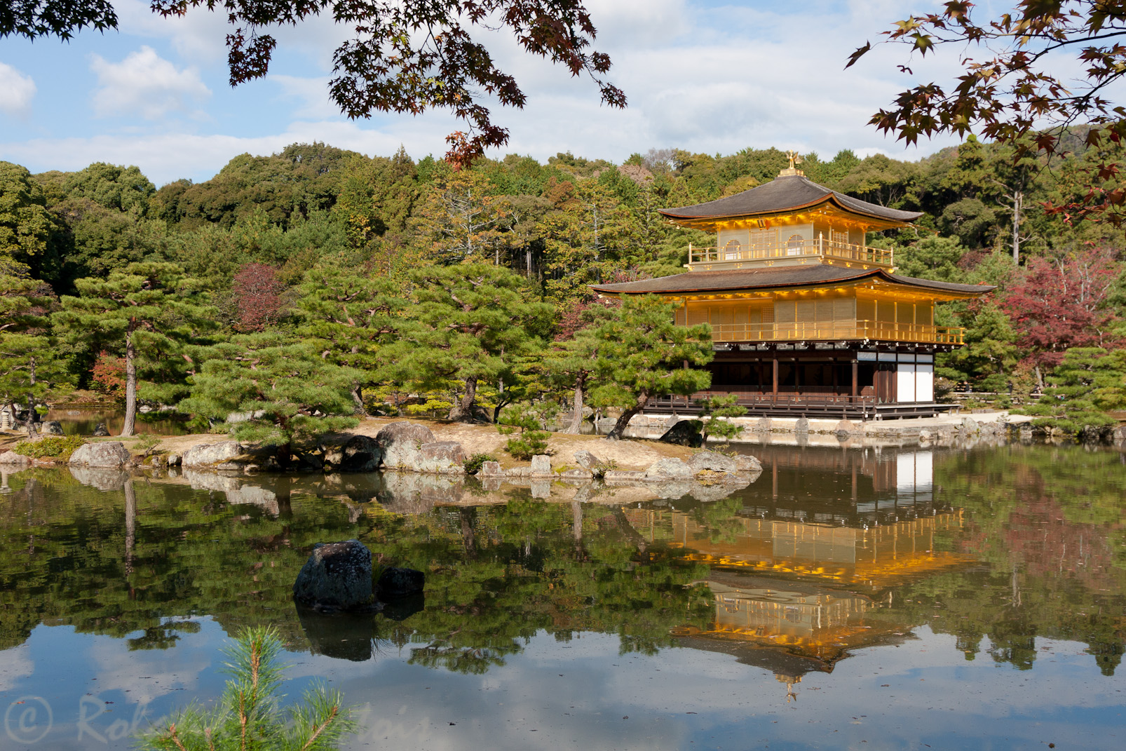 Kinkaku-ji, Pavillon d'or.