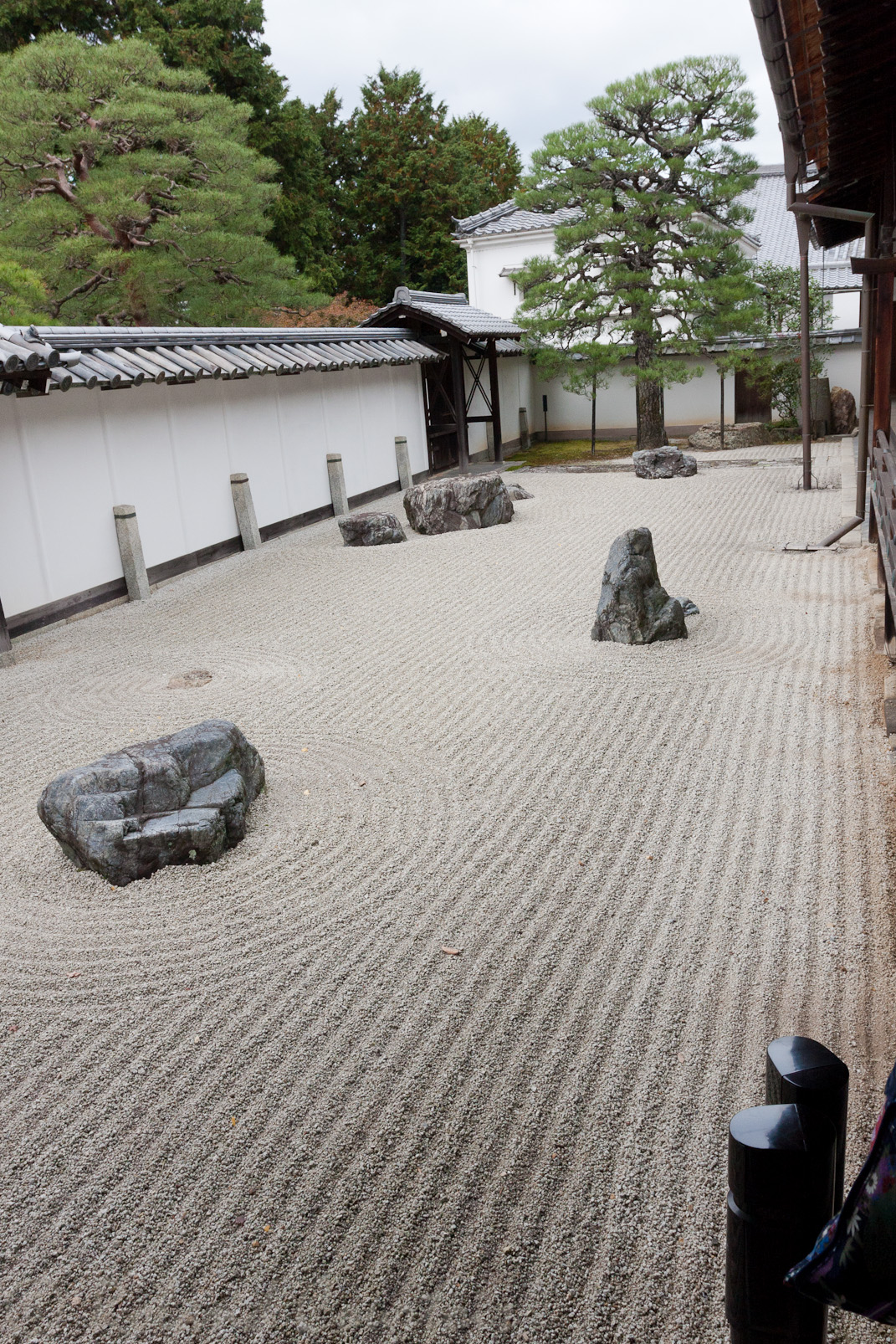 Temple Nanzen-ji, jardin zen aménagé au début du 14ème siècle.