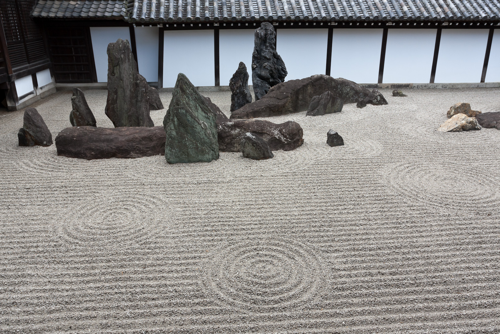 Temple Tofuku-ji, jardin zen dessiné par Shigemori Mire en 1938.