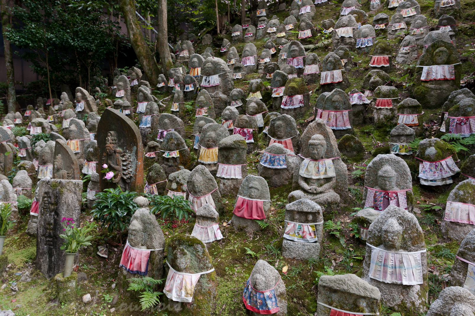 Temple Kiyomizu-dera, à l'entrée du jardin.