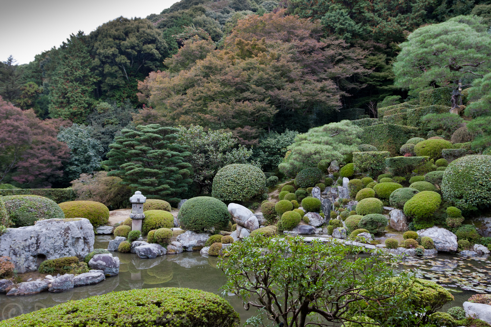 Temple Kiyomizu-dera, jardin rarement ouvert au public.