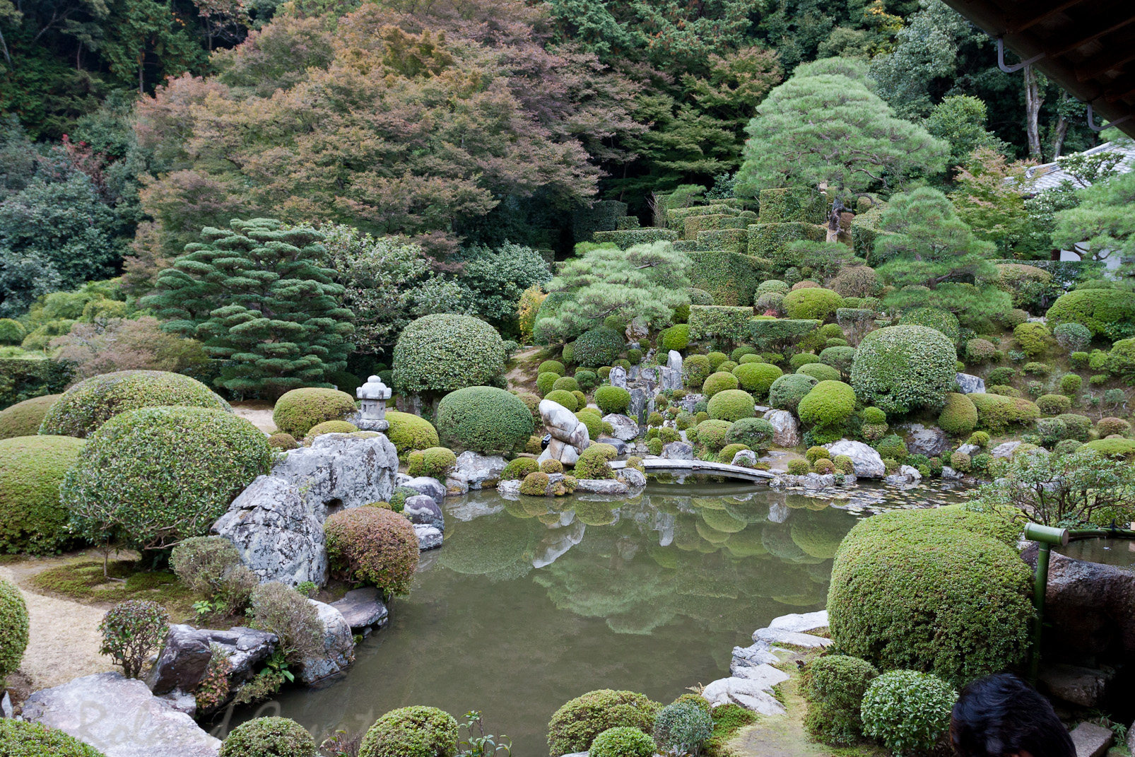 Temple Kiyomizu-dera, jardin rarement ouvert au public.